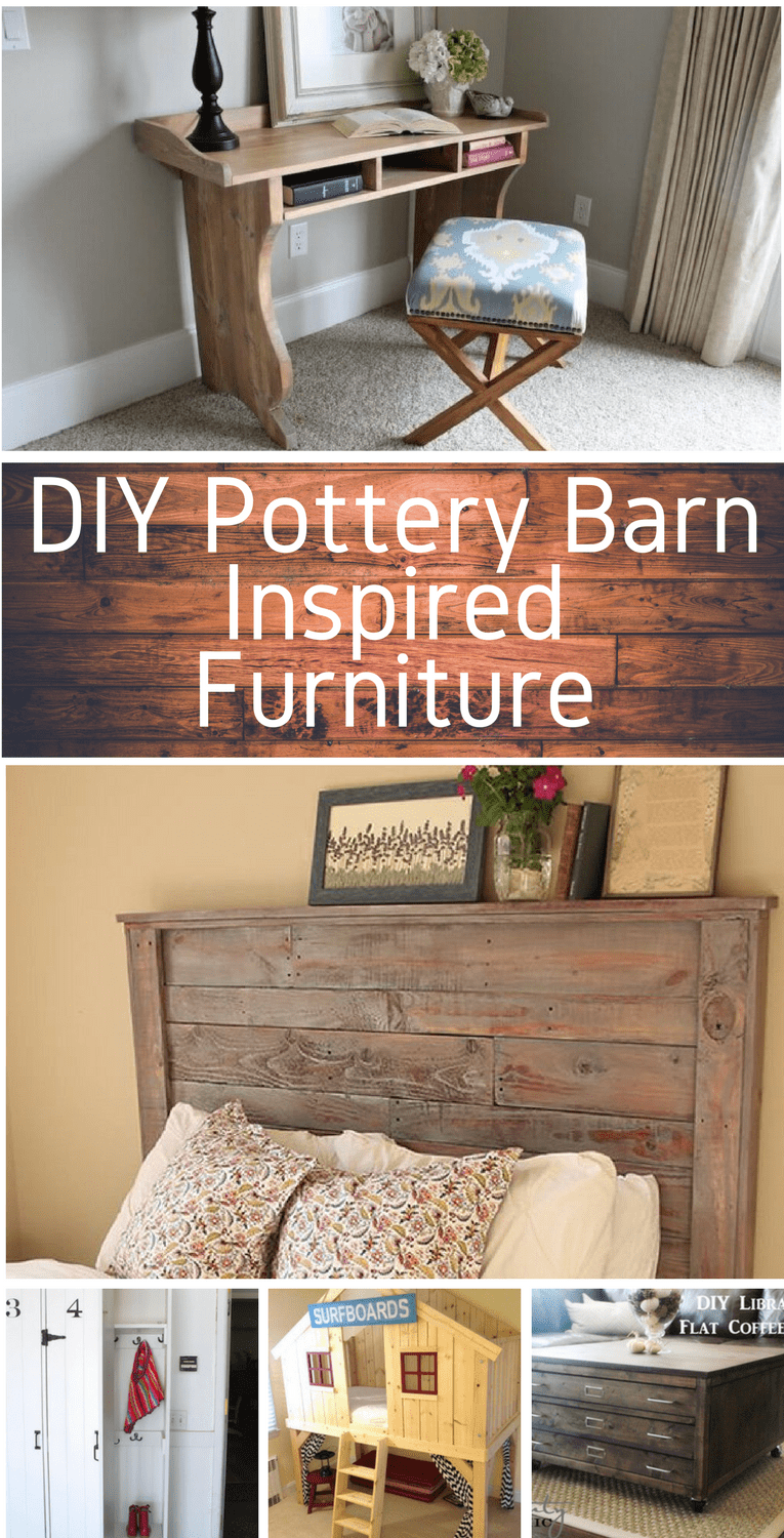 DIY Pottery Barn Inspired Furniture
