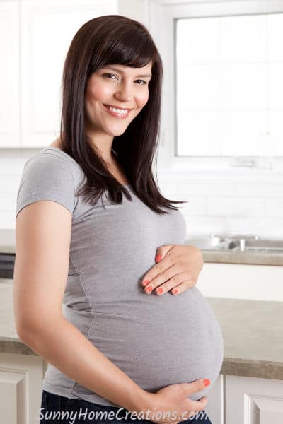 Happy Pregnancy Woman