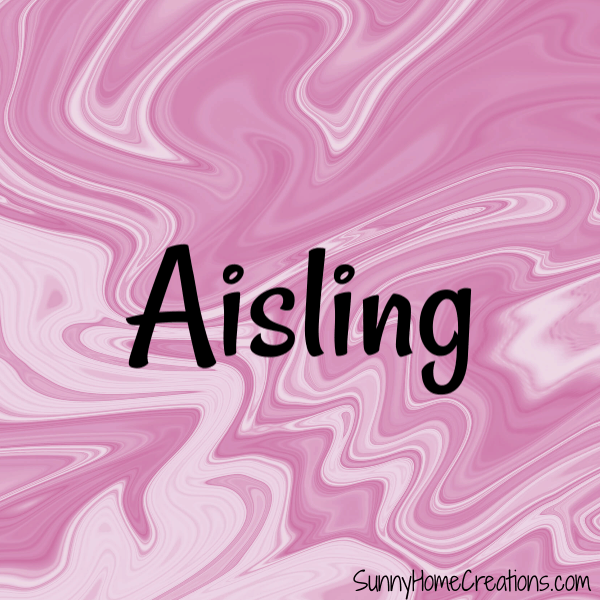 Aisling - Unique Baby Name
