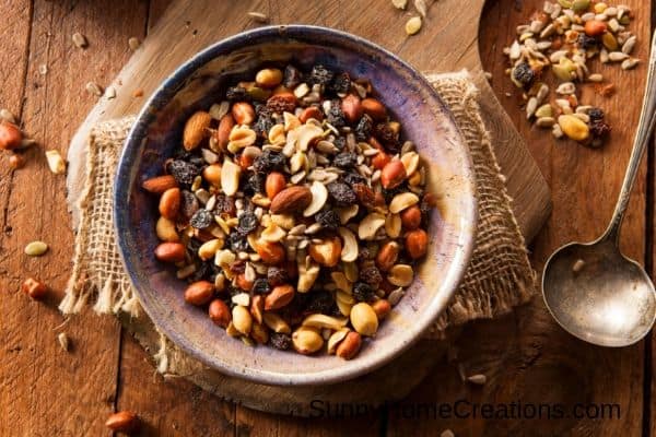trail mix for camping